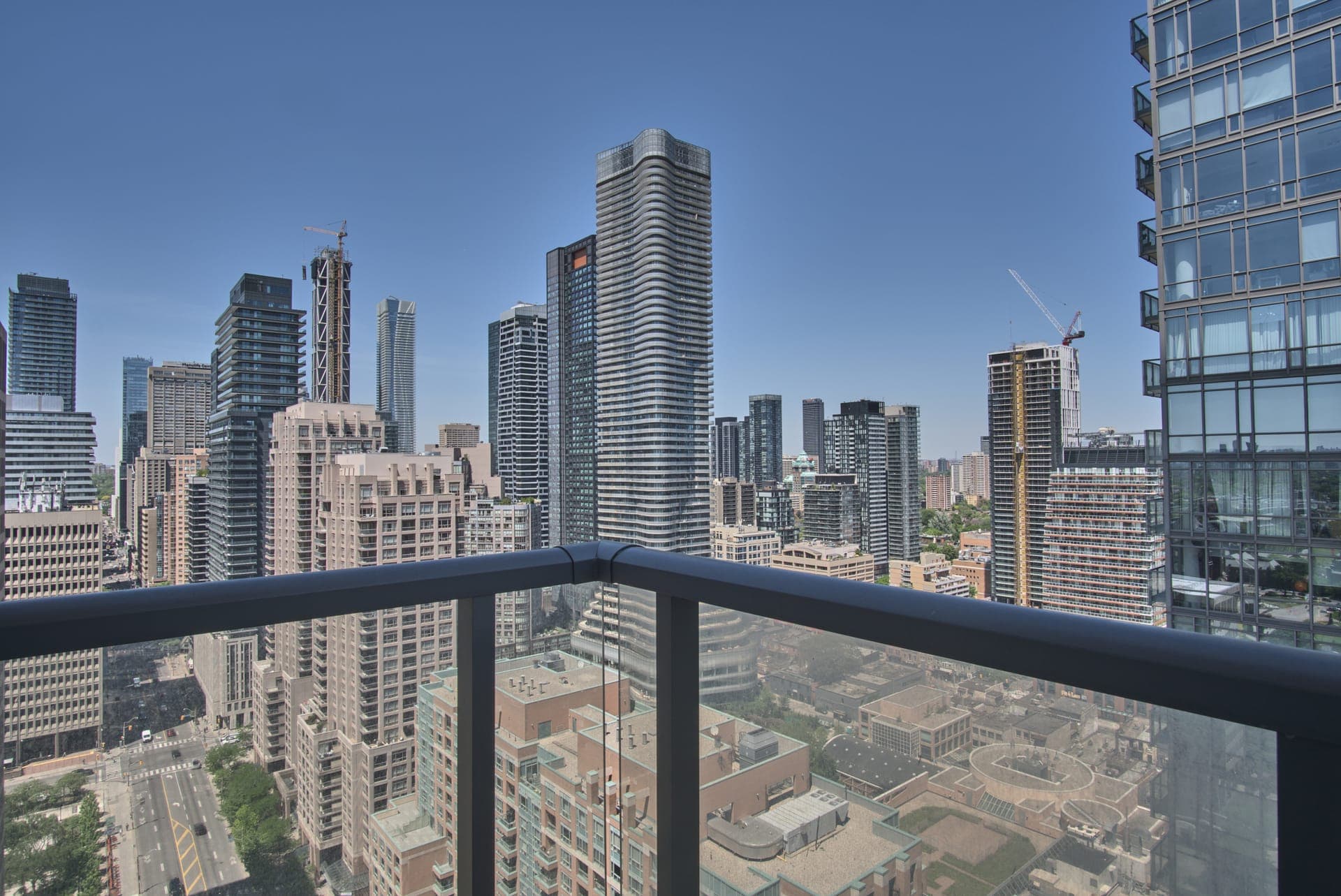 Downtown Skyline Condo — Downtown Toronto skyline from the 27th floor