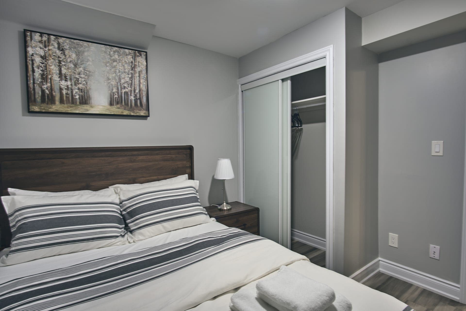 Modern Family Home — Guest bedroom